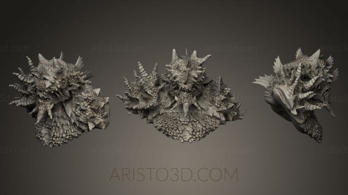 Figurines of griffins and dragons (STKG_0048) 3D model for CNC machine